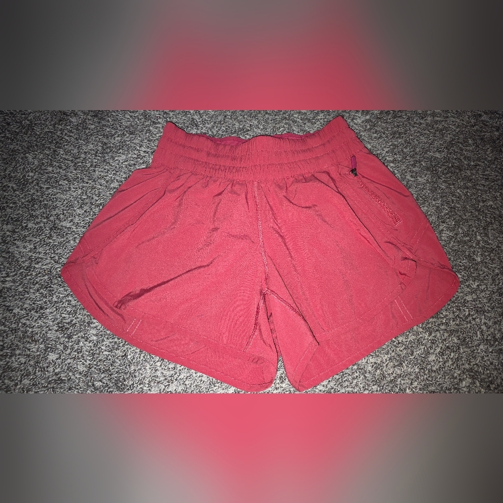 lululemon athletica Red Women Shorts